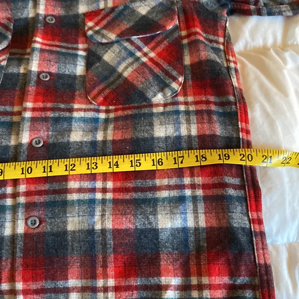 Pendleton Men’s Medium Multicolored Collared Butt… - image 4